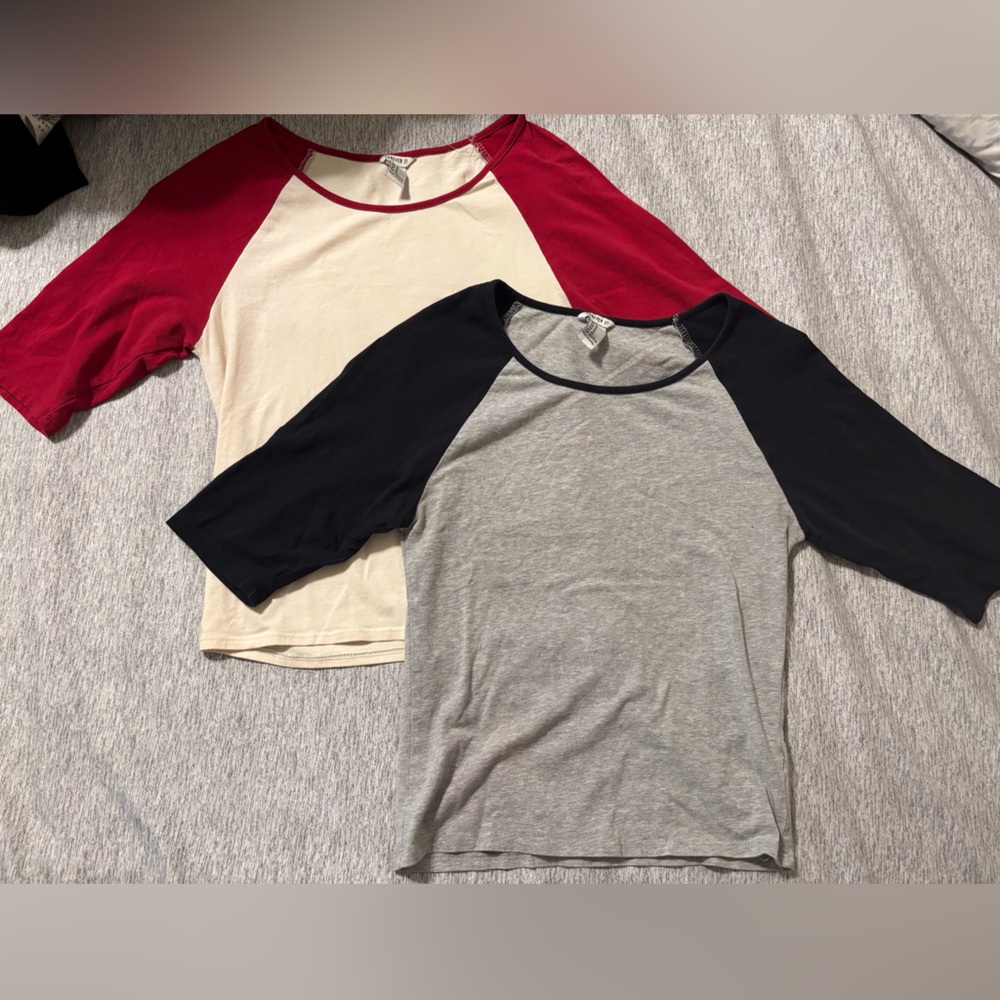 Baseball 3/4 sleeve shirts
